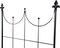 Larger Garden Trellis Plant Support – 70" x 20" Wire Lattice Grid Panel Stake Fence, Black, Ideal for Climbing Plants, Potted Vines, Vegetables, Flowers, Ivy, Roses, and Clematis in Lawn, Backyard, Patio, or Garden